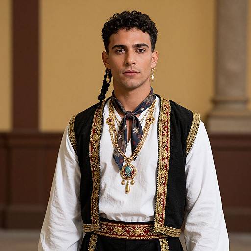 Portuguese Male Costume Portrait