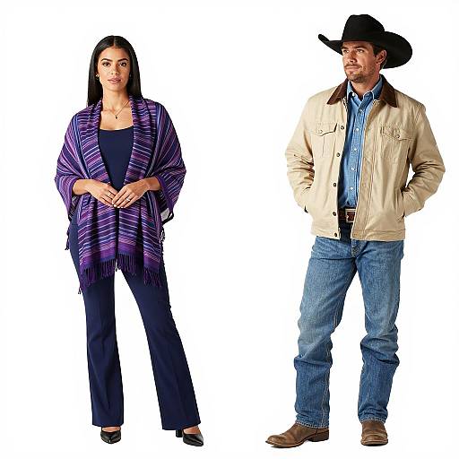 Western Style Couple Fashion