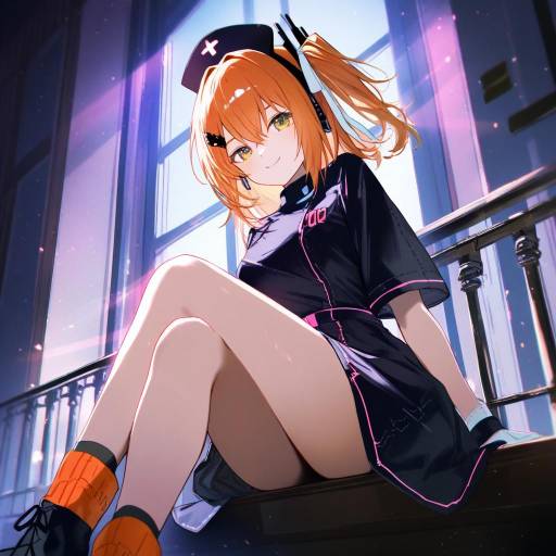 Charming Nurse in Cowboy Shot