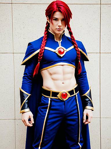 Cosplay photo of alexander (fate). Costume clothes