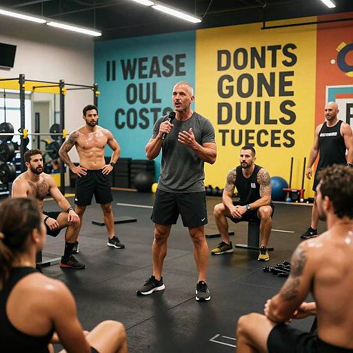 David Goggins Motivational Gym Scene