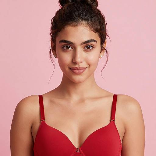 Portrait of a Young Woman in Red