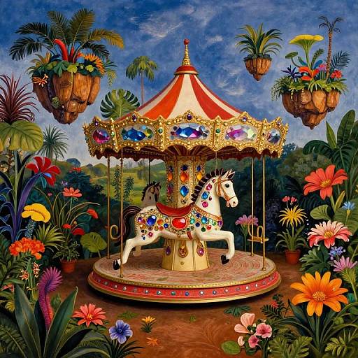 Surreal Kahlo-Inspired Enchanted Garden