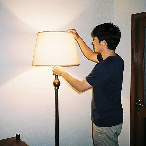 Cinematic Vintage Film Flash Portrait