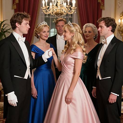 Formal Gala with Elegant Attire