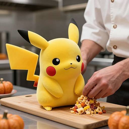 Thanksgiving Chef Stuffing Pikachu
