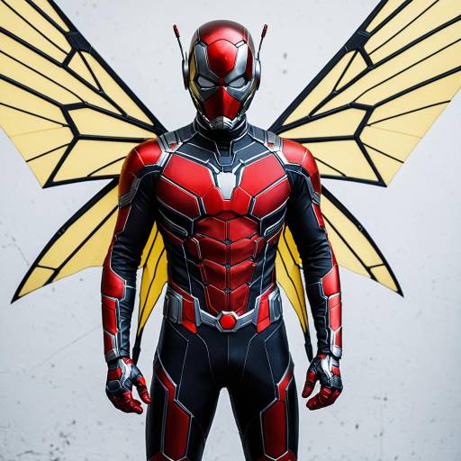 Dynamic AntMan Hank Pym Cosplay Costume