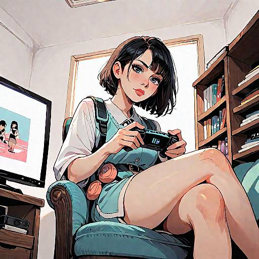 Anime Game Night: Boy and Girl Duo