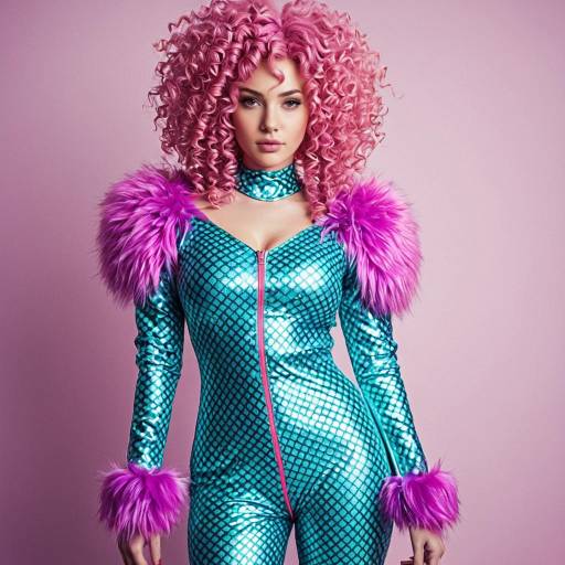 Vibrant Mina Ashido Cosplay Concept