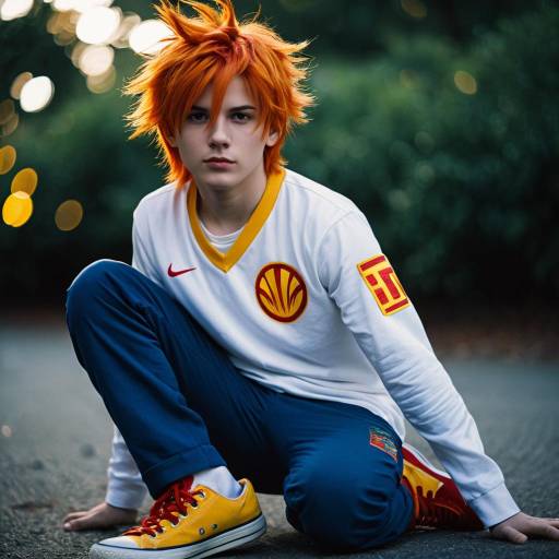 Cosplay of Chris Thorndyke in Vibrant Outfit
