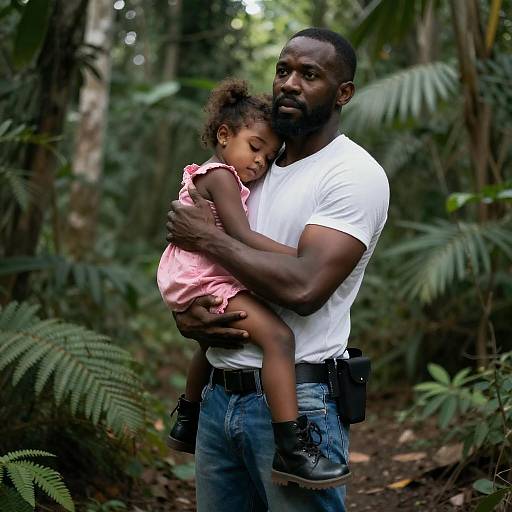 Courageous Journey Through Dense Jungle