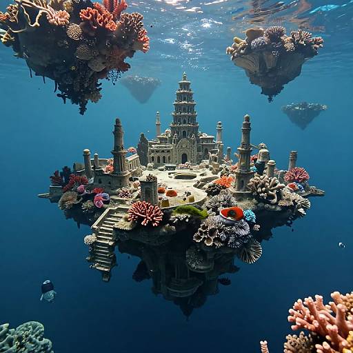 Ruins Beneath Reversed Tide