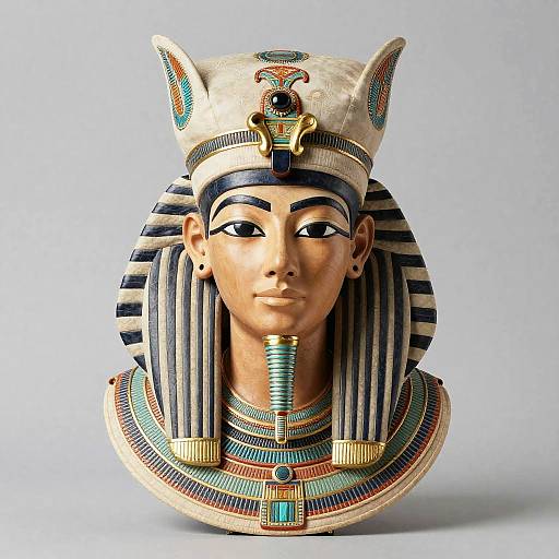 Dorothea Lange Egyptian Headdress Design