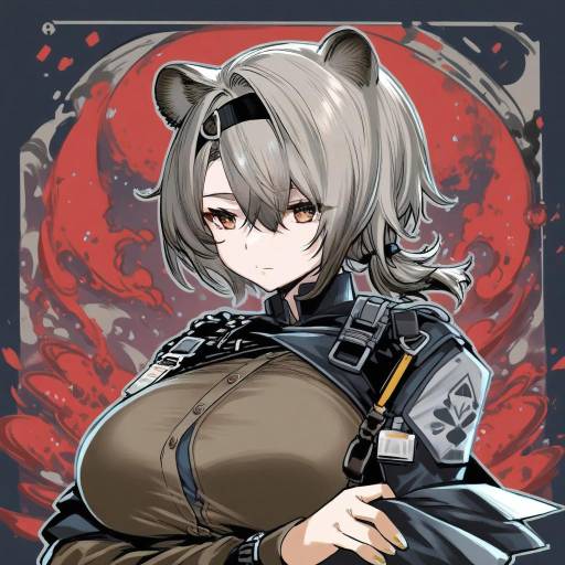 Illustration of Absinthe (arknights), arknights in the style of Mashima hiro