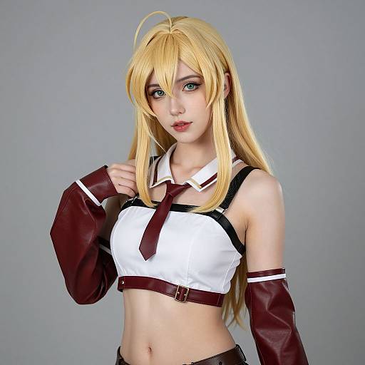 Realistic Misa Amane Cosplay Photo