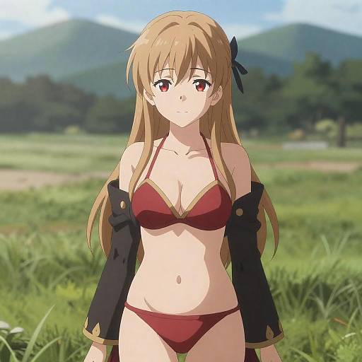 Asuna Blood Knight Photographic Outdoor Portrait