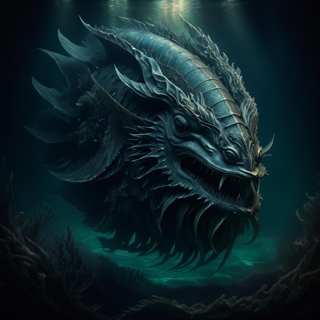 Eerie Portrait of an Ancient Sea Creature