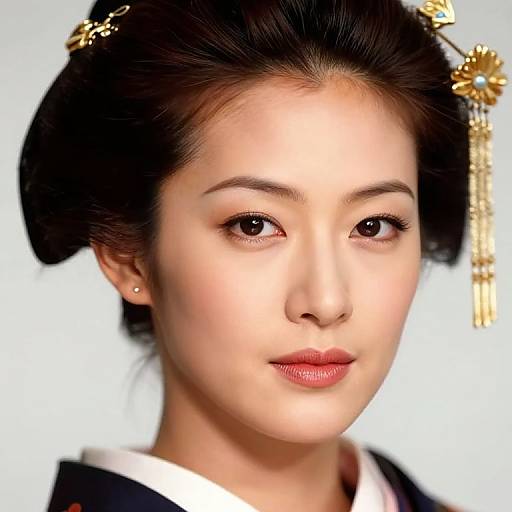 Hyper-Realistic Julia Roberts as Japanese