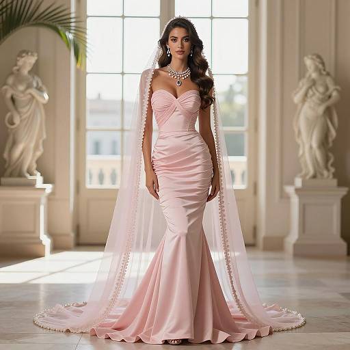 Elegant Little Mermaid Costume Photoshoot