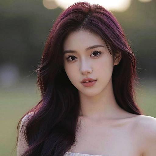 Hyper-Realistic Portrait of Radiant Woman