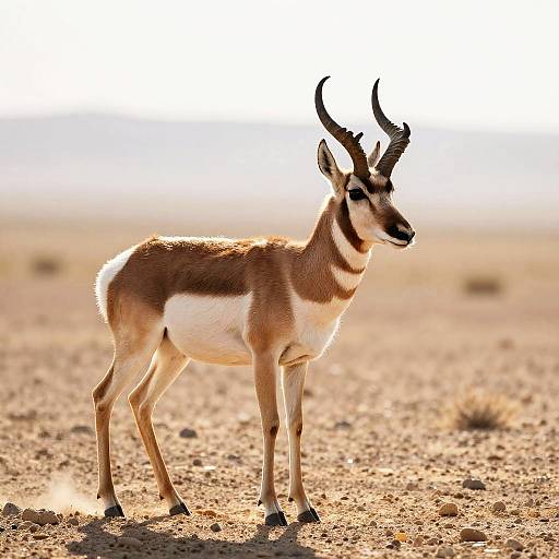 Pronghorn Antelope Desert Portrait