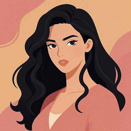 Surreal Alba Woman in Time