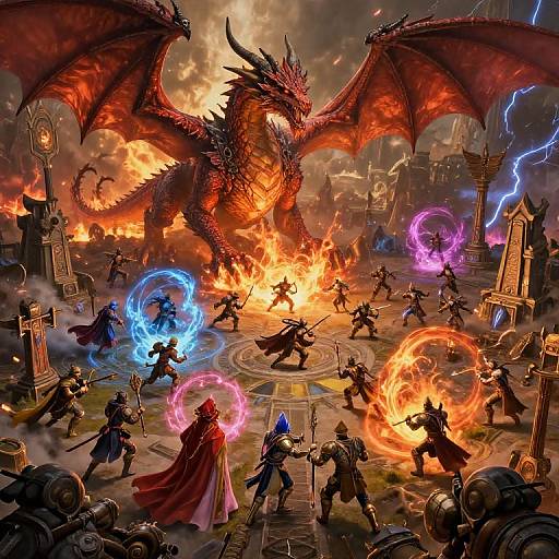 Chaotic Fantasy Battle Generator