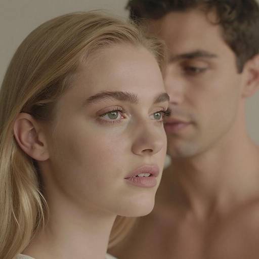 Intimate Portrait of a Blonde Woman