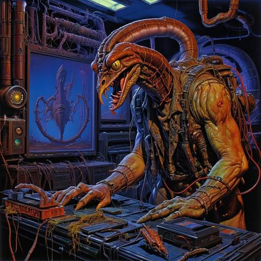 Cybernetic Boa: A Technological Masterpiece