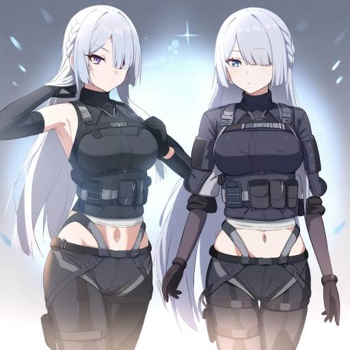 Illustration of Ak-15 (girls' frontline), girls' frontline in the style of Takasuma hiro