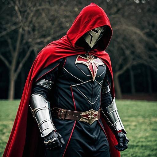 Azrael Costume with Hooded Armor