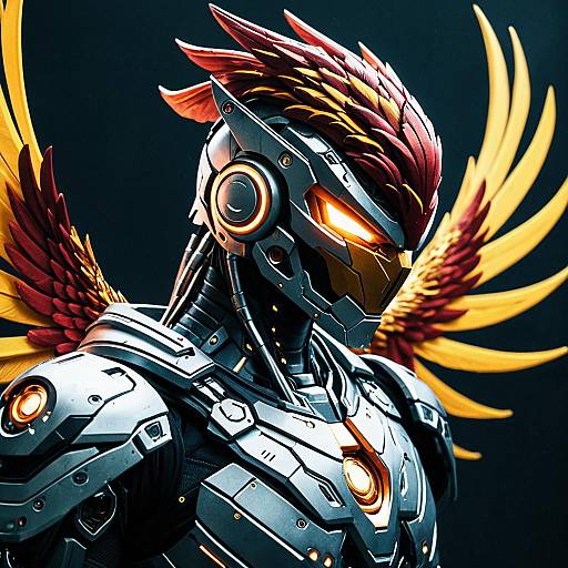 Cyborg Phoenix Robot