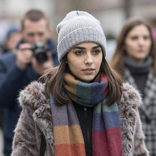Urban Fashion Portrait of Young Woman