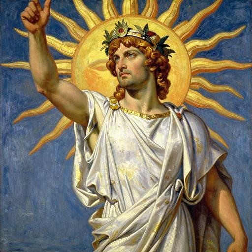 Apollo Sun God Painting by Zorn