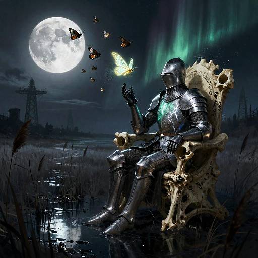 Hollow Knight on Throne of Bones