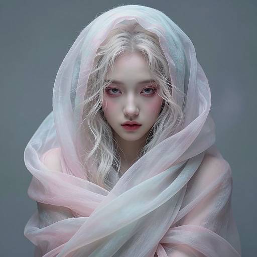 Delicate Mythical Creature Portrait