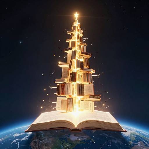 Luminous Tower of Infinite Wisdom