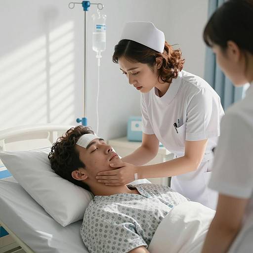 Compassionate Care in a Hospital Room