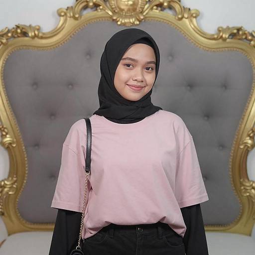 Southeast Asian Woman with Hijab