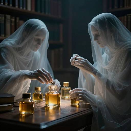 Ghostly Caretakers of Forgotten Emotions