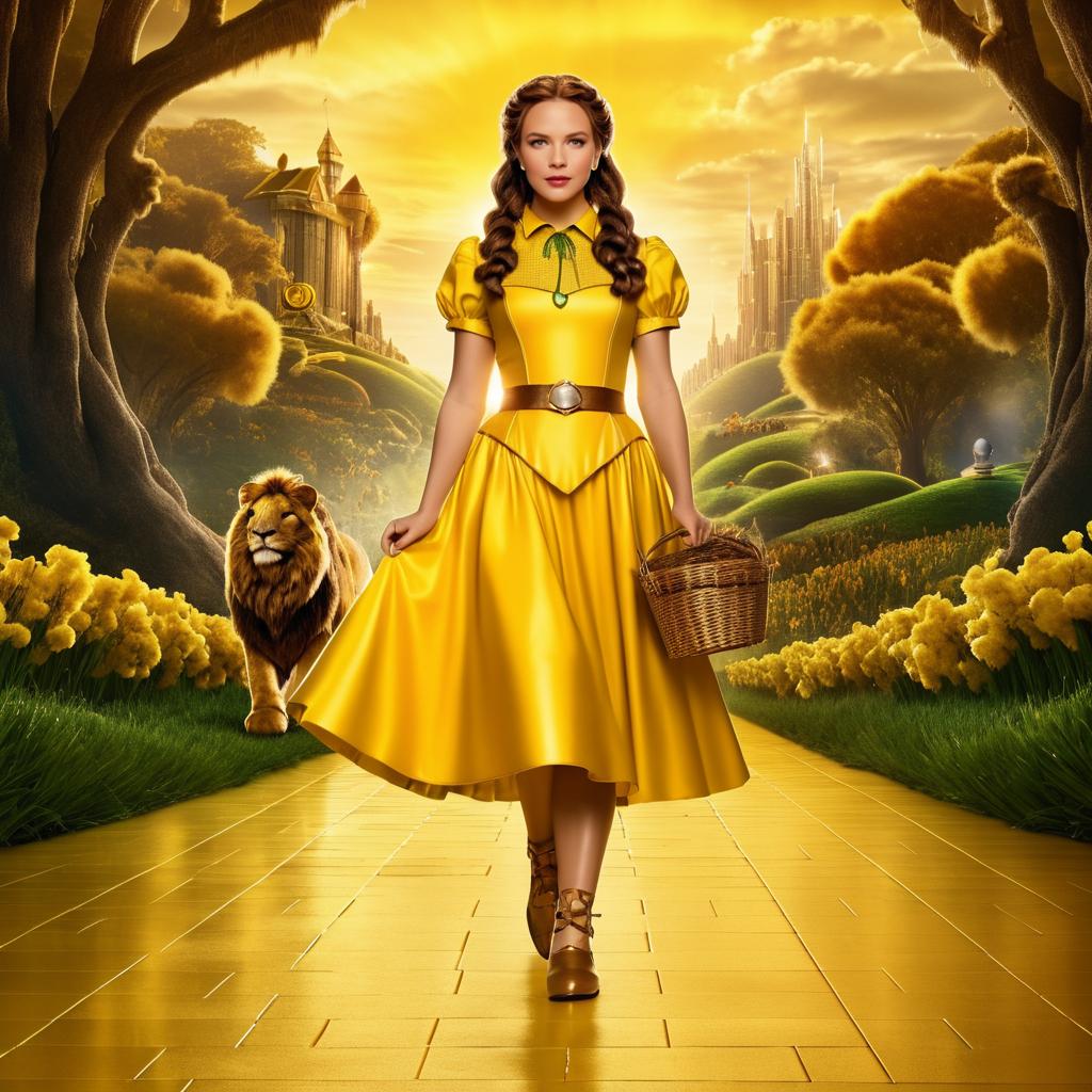 Katniss Everdeen as the Cowardly Lion