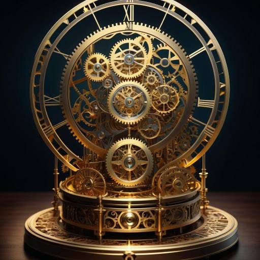 Ethereal Clockwork Automaton in Gold Ethereal Clockwork Automaton in Gold