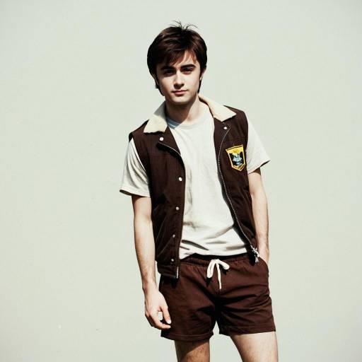 Casual 1960s Style Young Man in Beachwear