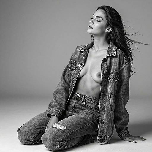 Dramatic Black and White Nude Photography