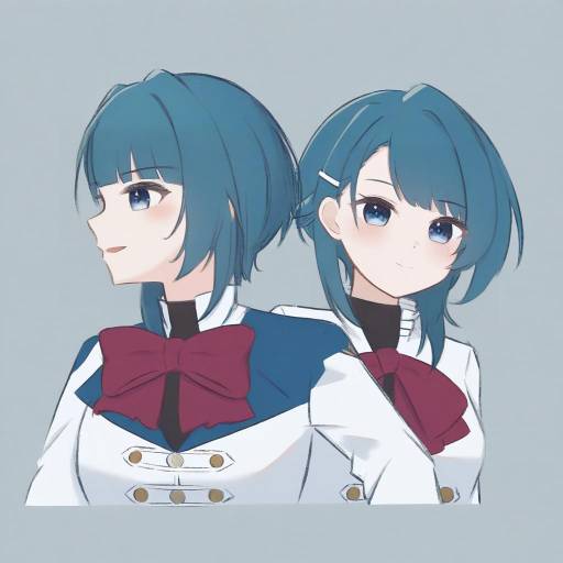 Illustration of Aizawa kazuha, assault lily in the style of Satsumapotato