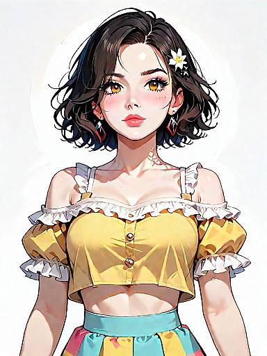 Trendy Fashion Photography of Stylish Woman