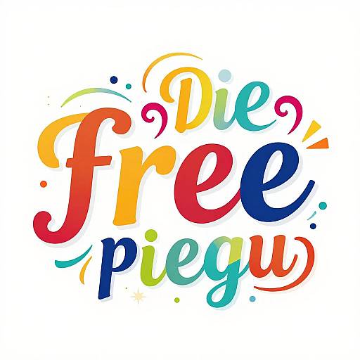 Vibrant Free Word Art Generator