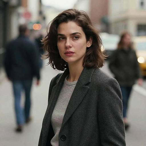 Cinematic Mid-Shot Portrait of a Woman