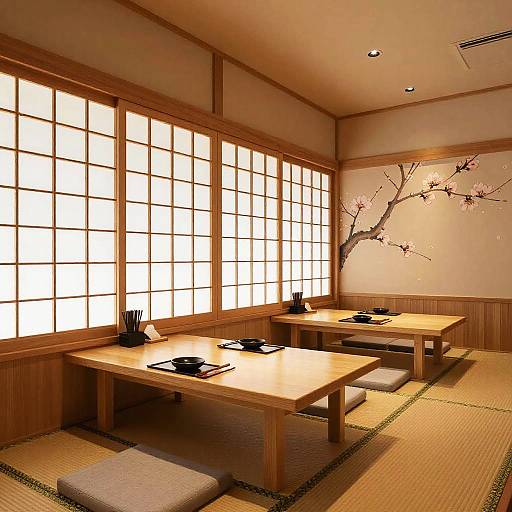 Japanese Aesthetic Asian Restaurant Design