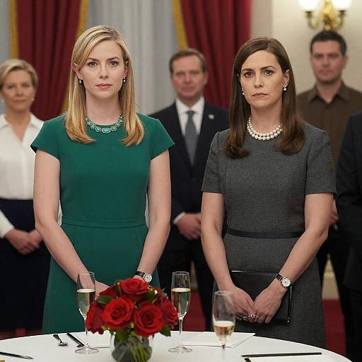 Formal Gathering with Elegant Attire